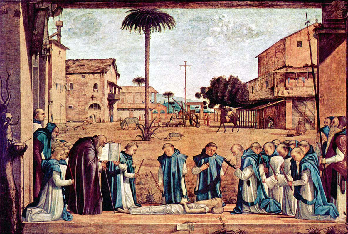 Funeral of St Jerome